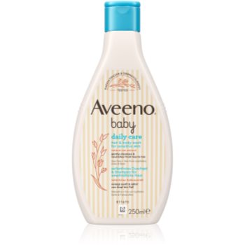 Aveeno Baby Daily Care gel de duș pentru corp și păr pentru nou-nascuti si copii - imagine 2